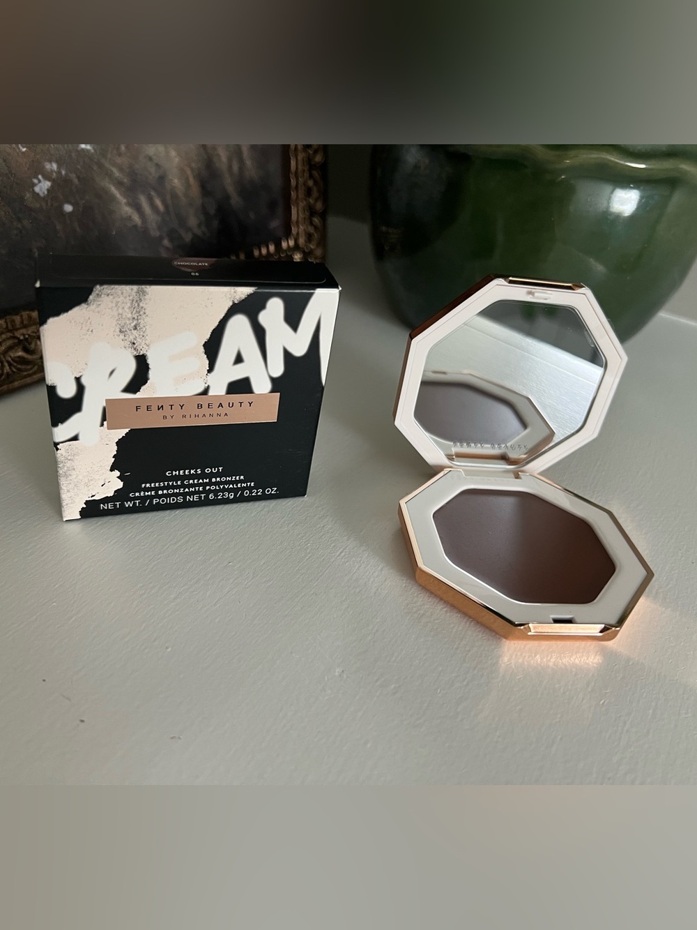 Fenty Beauty Freestyle Cream Bronzer in shade "Cheeks Out"